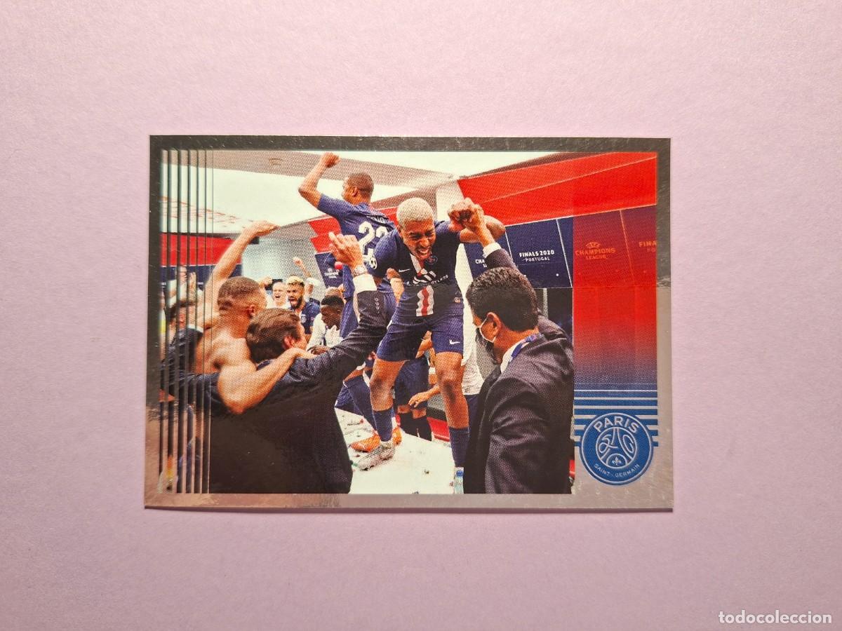 Cromos de f&uacute;tbol: 25 VESTURARIOS Vestiaires PSG Leipzig PANINI COLECCI&Oacute;N HISTORIA PSG PARIS SAINT GERMAIN 50 A&Ntilde;OS ANS