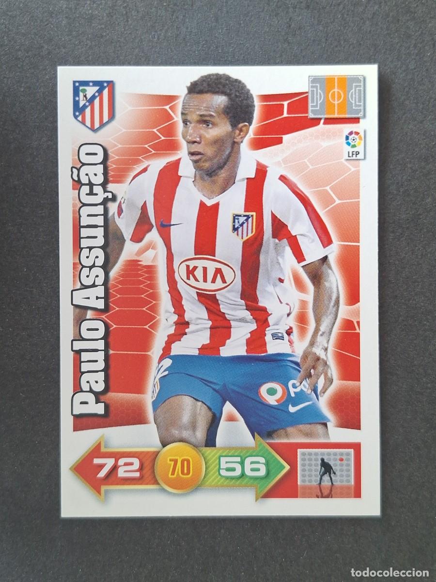 Cromos de f&uacute;tbol: L2 PAULO ASSUN&Ccedil;AO ATLETICO DE MADRID PANINI ADRENALYN XL 2010 2011 10 11