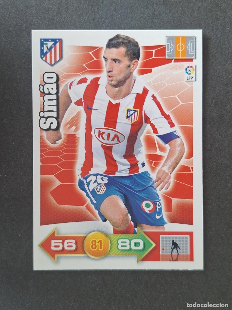 Cromos de f&uacute;tbol: L2 SIMAO ATLETICO DE MADRID PANINI ADRENALYN XL 2010 2011 10 11
