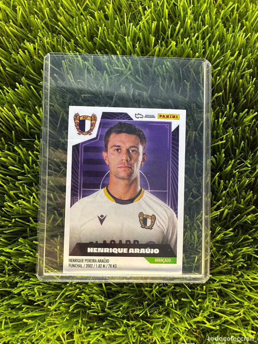Cromos de f&uacute;tbol: N&ordm; 189 Henrique Ara&uacute;jo Famalicao Futebol Liga Portuguesa 23 24