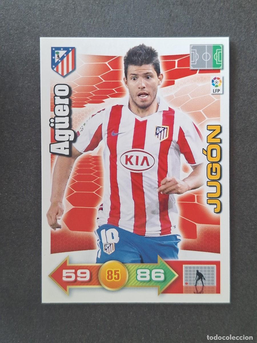 Cromos de f&uacute;tbol: L2 AG&Uuml;ERO JUGON ATLETICO DE MADRID PANINI ADRENALYN XL 2010 2011 10 11