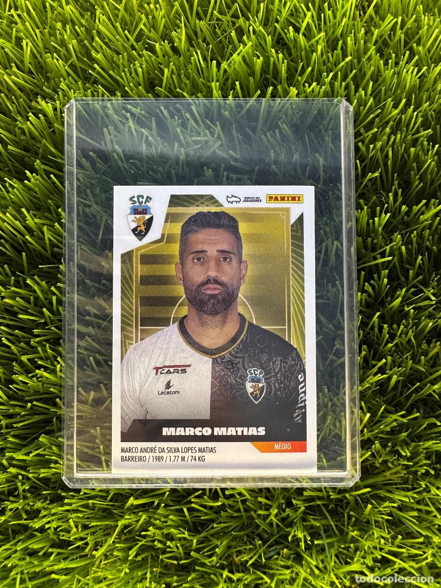 Cromos de f&uacute;tbol: N&ordm; 204 Marco Matias SC Farense Futebol Liga Portuguesa 23 24
