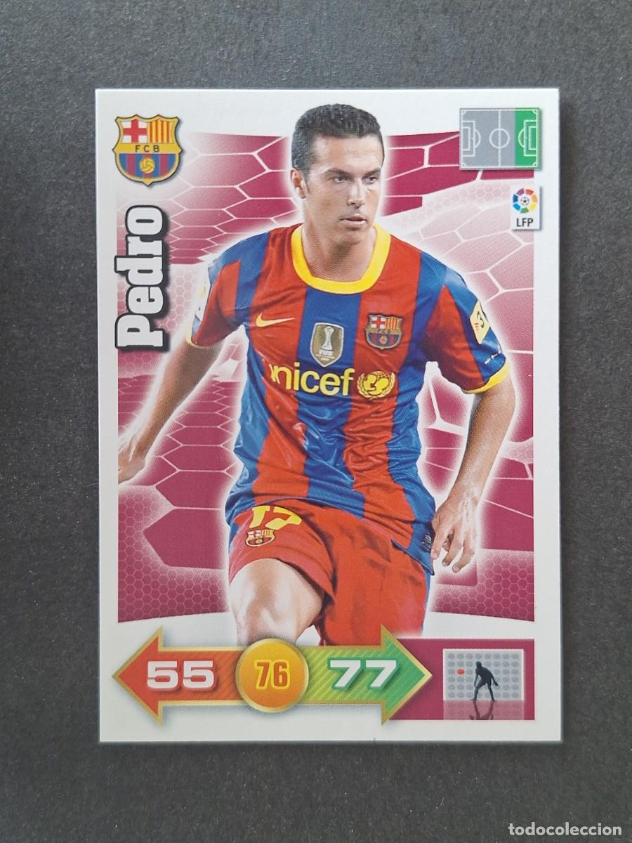 Cromos de f&uacute;tbol: L2 PEDRO F. C. BARCELONA PANINI ADRENALYN XL 2010 2011 10 11