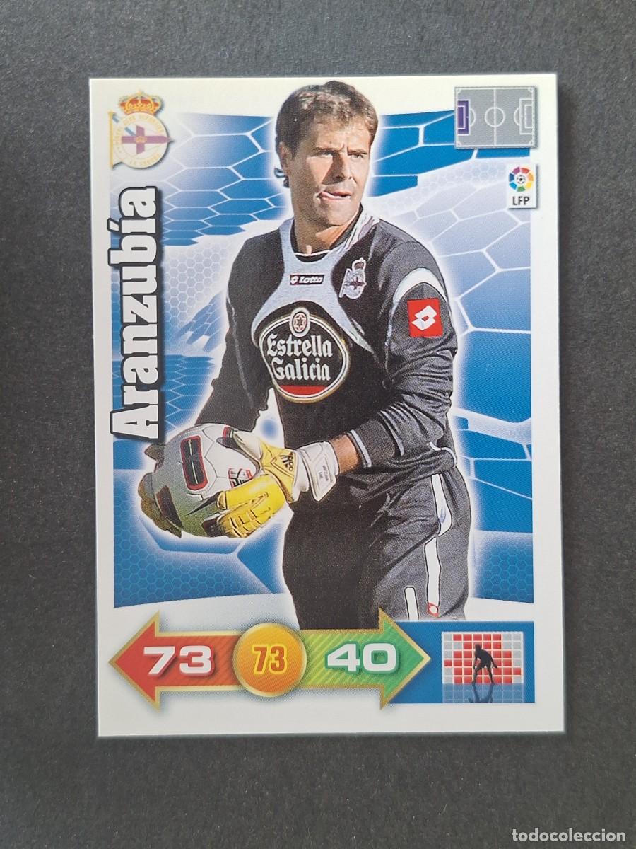Cromos de f&uacute;tbol: L2 ARANZUBIA DEPORTIVO DE LA CORU&Ntilde;A PANINI ADRENALYN XL 2010 2011 10 11