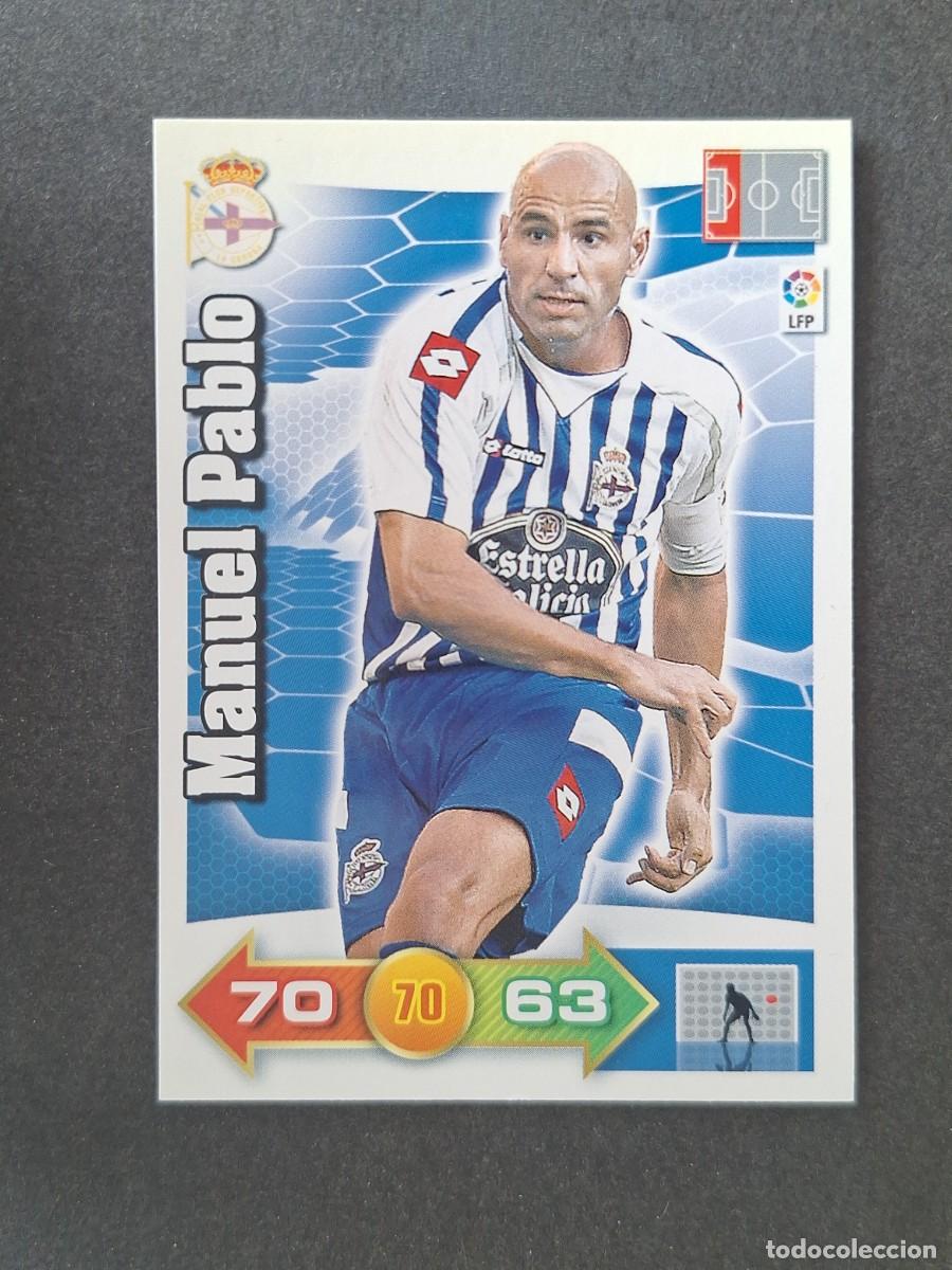 Cromos de f&uacute;tbol: L2 MANUEL PABLO DEPORTIVO DE LA CORU&Ntilde;A PANINI ADRENALYN XL 2010 2011 10 11