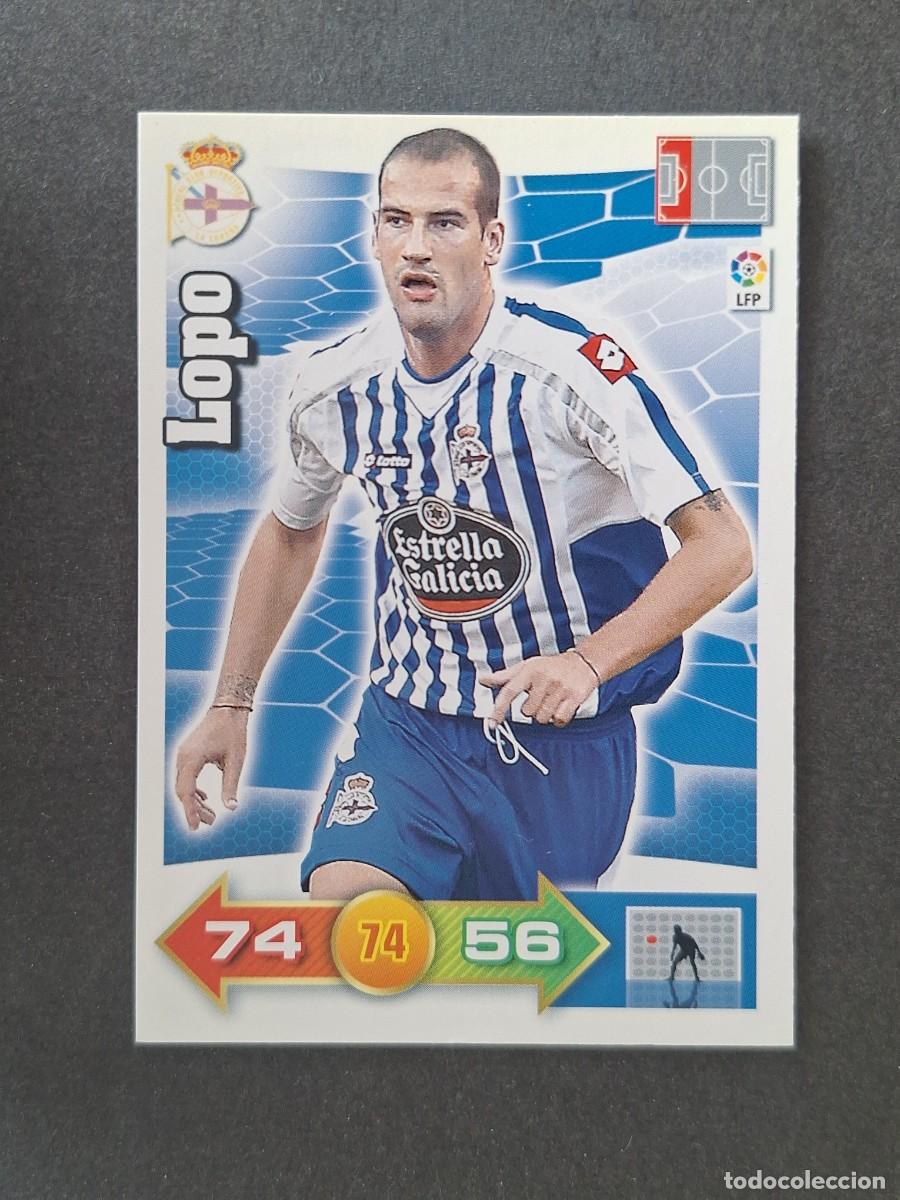 Cromos de f&uacute;tbol: L2 LOPO DEPORTIVO DE LA CORU&Ntilde;A PANINI ADRENALYN XL 2010 2011 10 11