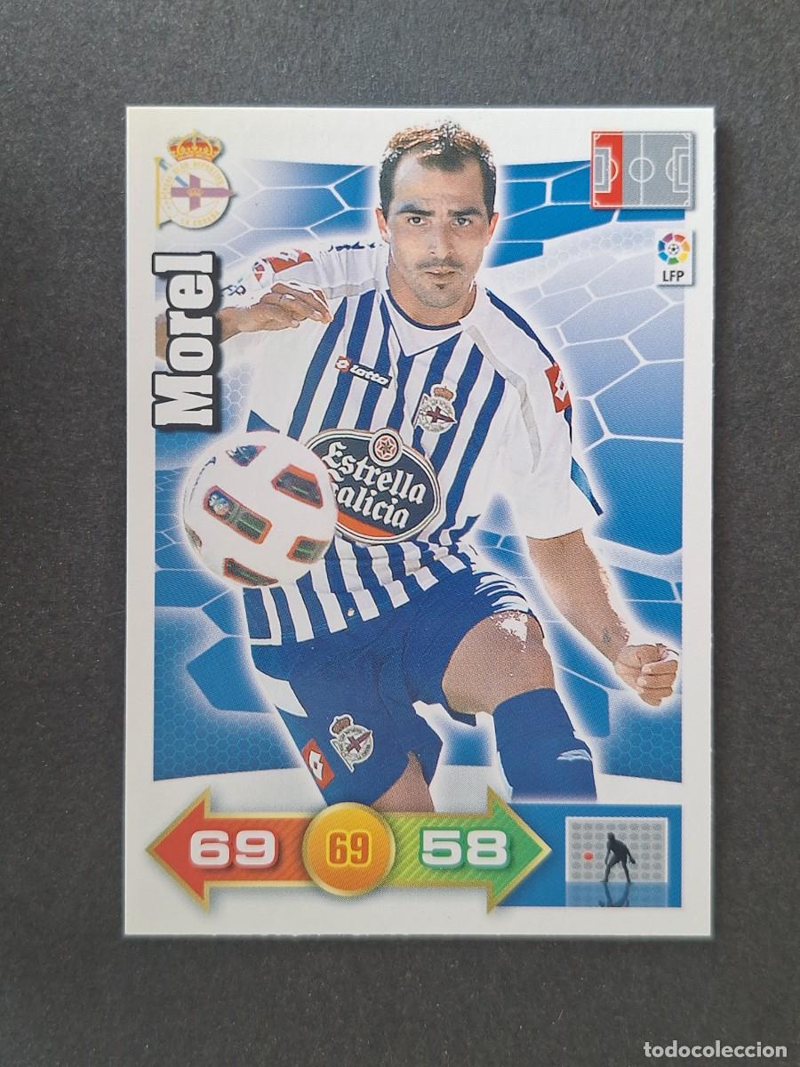 Cromos de f&uacute;tbol: L2 MOREL DEPORTIVO DE LA CORU&Ntilde;A PANINI ADRENALYN XL 2010 2011 10 11