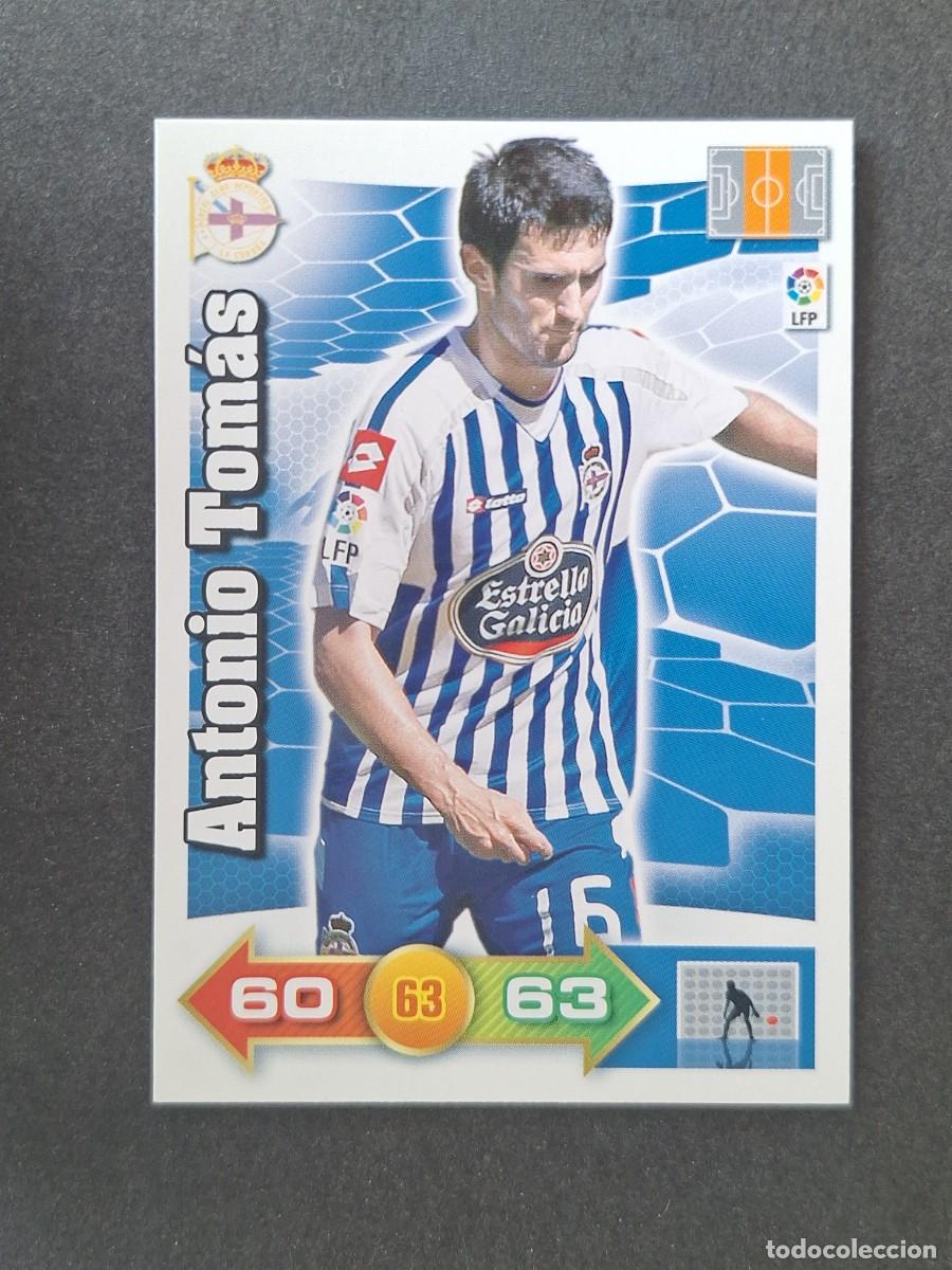 Cromos de f&uacute;tbol: L2 ANTONIO TOMAS DEPORTIVO DE LA CORU&Ntilde;A PANINI ADRENALYN XL 2010 2011 10 11