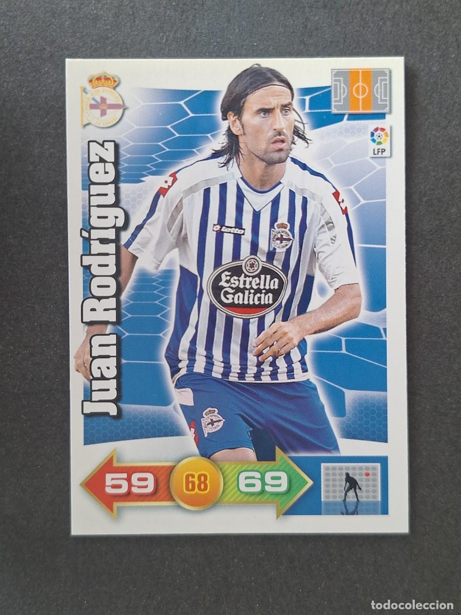 Cromos de f&uacute;tbol: L2 JUAN RODRIGUEZ DEPORTIVO DE LA CORU&Ntilde;A PANINI ADRENALYN XL 2010 2011 10 11