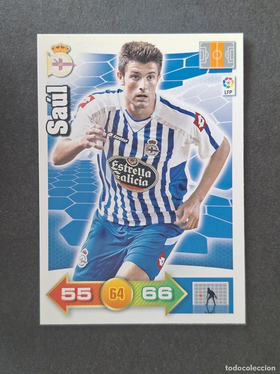 Cromos de f&uacute;tbol: L2 SAUL DEPORTIVO DE LA CORU&Ntilde;A PANINI ADRENALYN XL 2010 2011 10 11