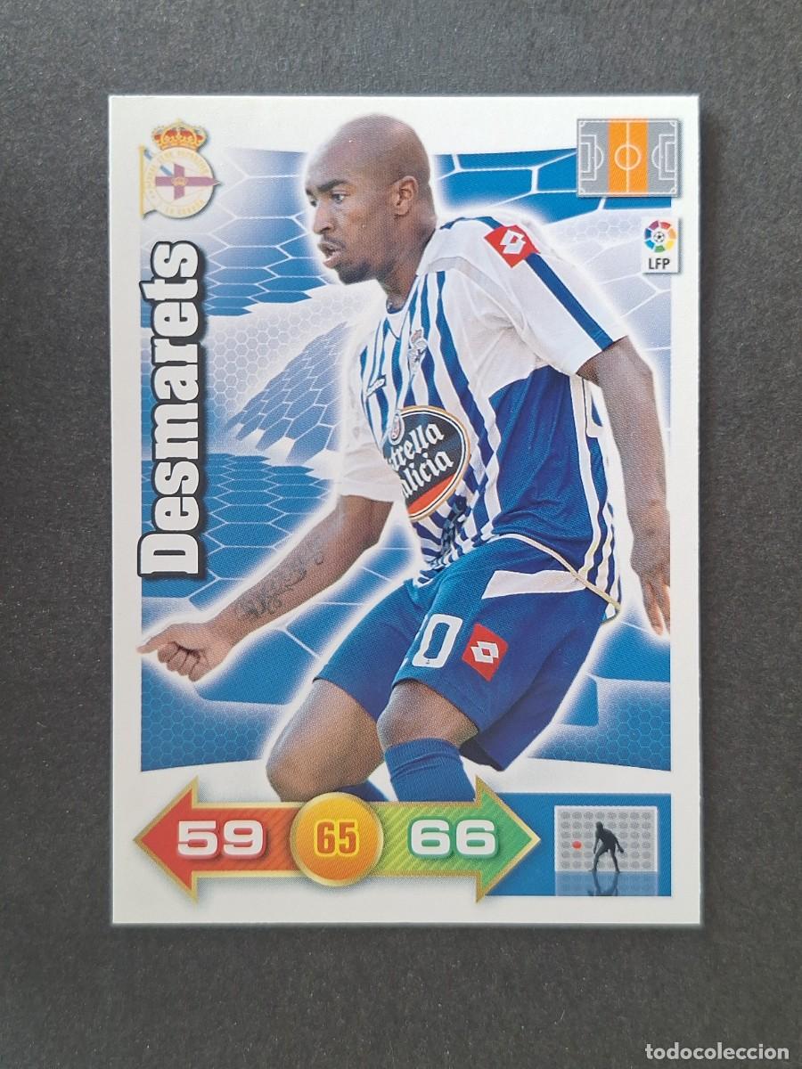 Cromos de f&uacute;tbol: L2 DESMARETS DEPORTIVO DE LA CORU&Ntilde;A PANINI ADRENALYN XL 2010 2011 10 11