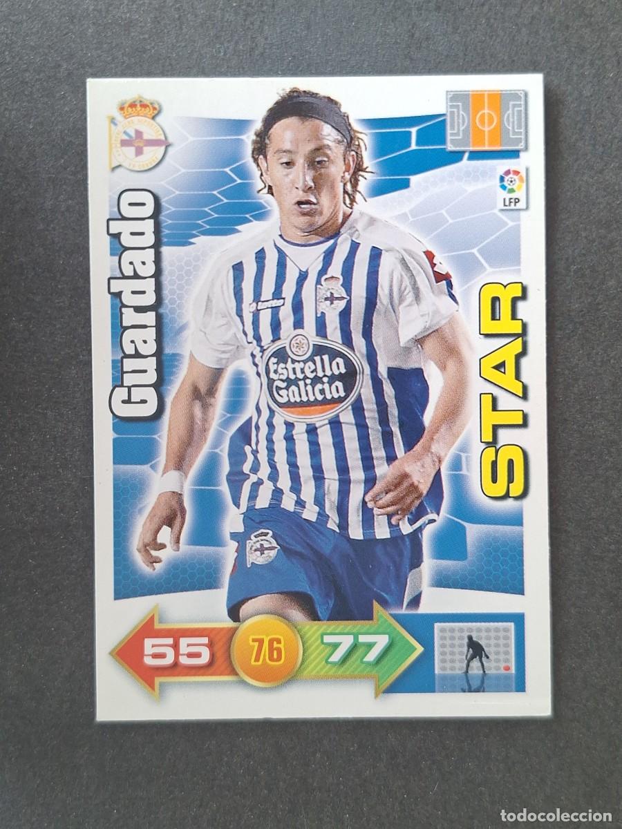 Cromos de f&uacute;tbol: L2 GUARDADO STAR DEPORTIVO DE LA CORU&Ntilde;A PANINI ADRENALYN XL 2010 2011 10 11