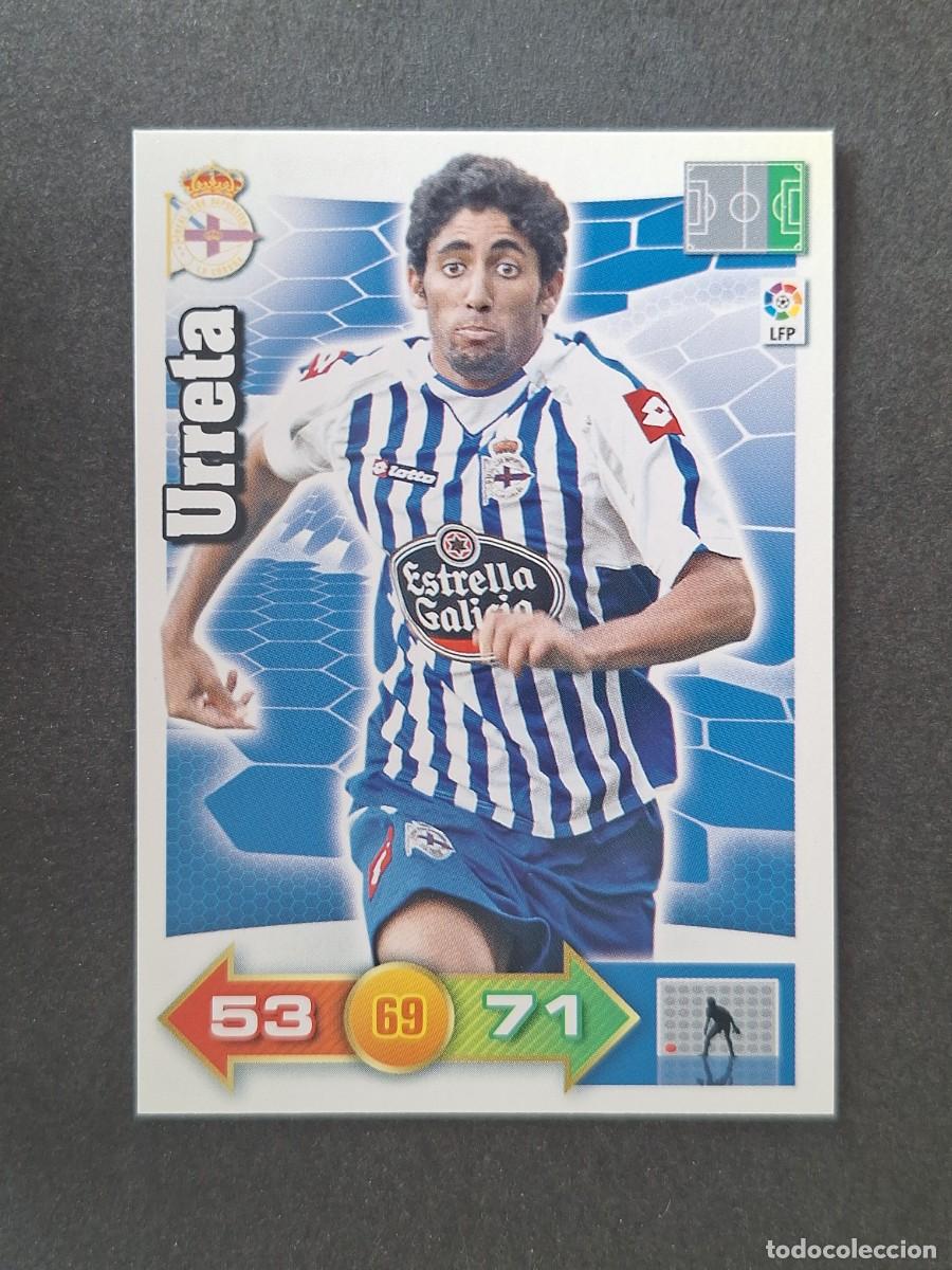 Cromos de f&uacute;tbol: L2 URRETA DEPORTIVO DE LA CORU&Ntilde;A PANINI ADRENALYN XL 2010 2011 10 11