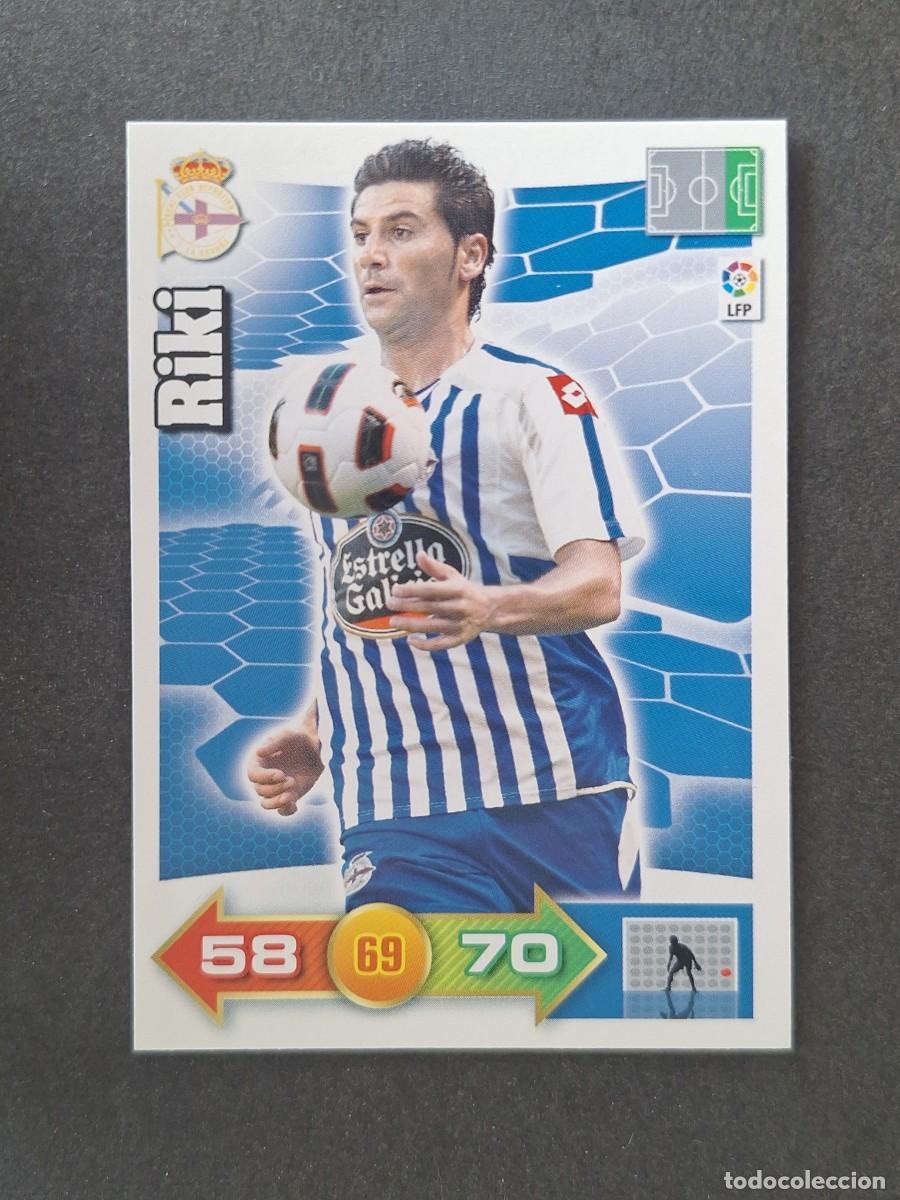 Cromos de f&uacute;tbol: L2 RIKI DEPORTIVO DE LA CORU&Ntilde;A PANINI ADRENALYN XL 2010 2011 10 11