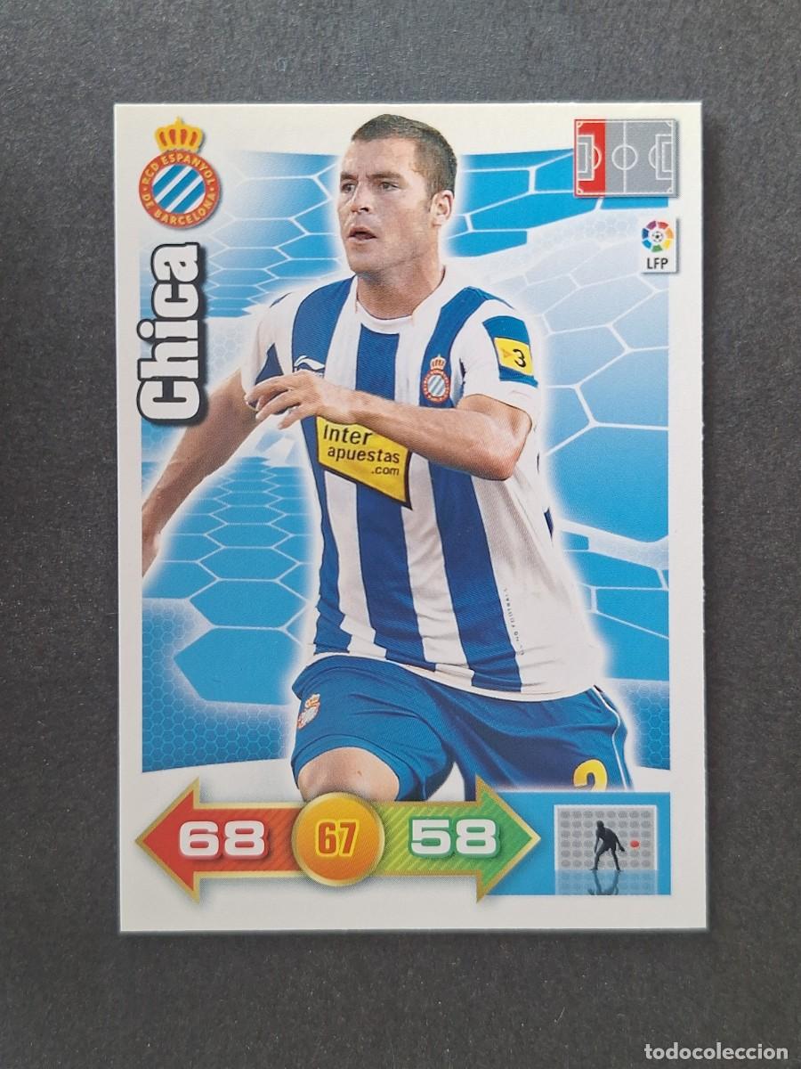 Cromos de f&uacute;tbol: L2 CHICA R. C. D. ESPA&Ntilde;OL PANINI ADRENALYN XL 2010 2011 10 11