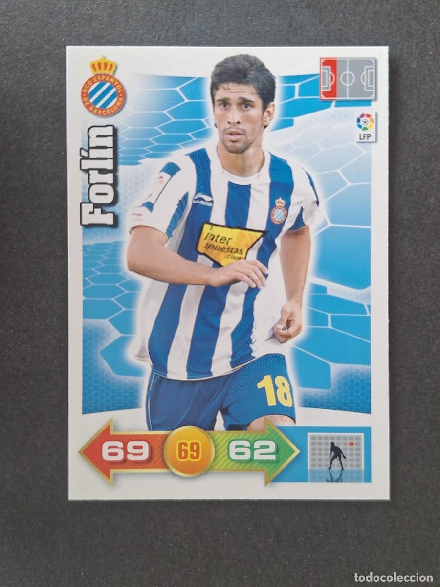 Cromos de f&uacute;tbol: L2 FORLIN R. C. D. ESPA&Ntilde;OL PANINI ADRENALYN XL 2010 2011 10 11
