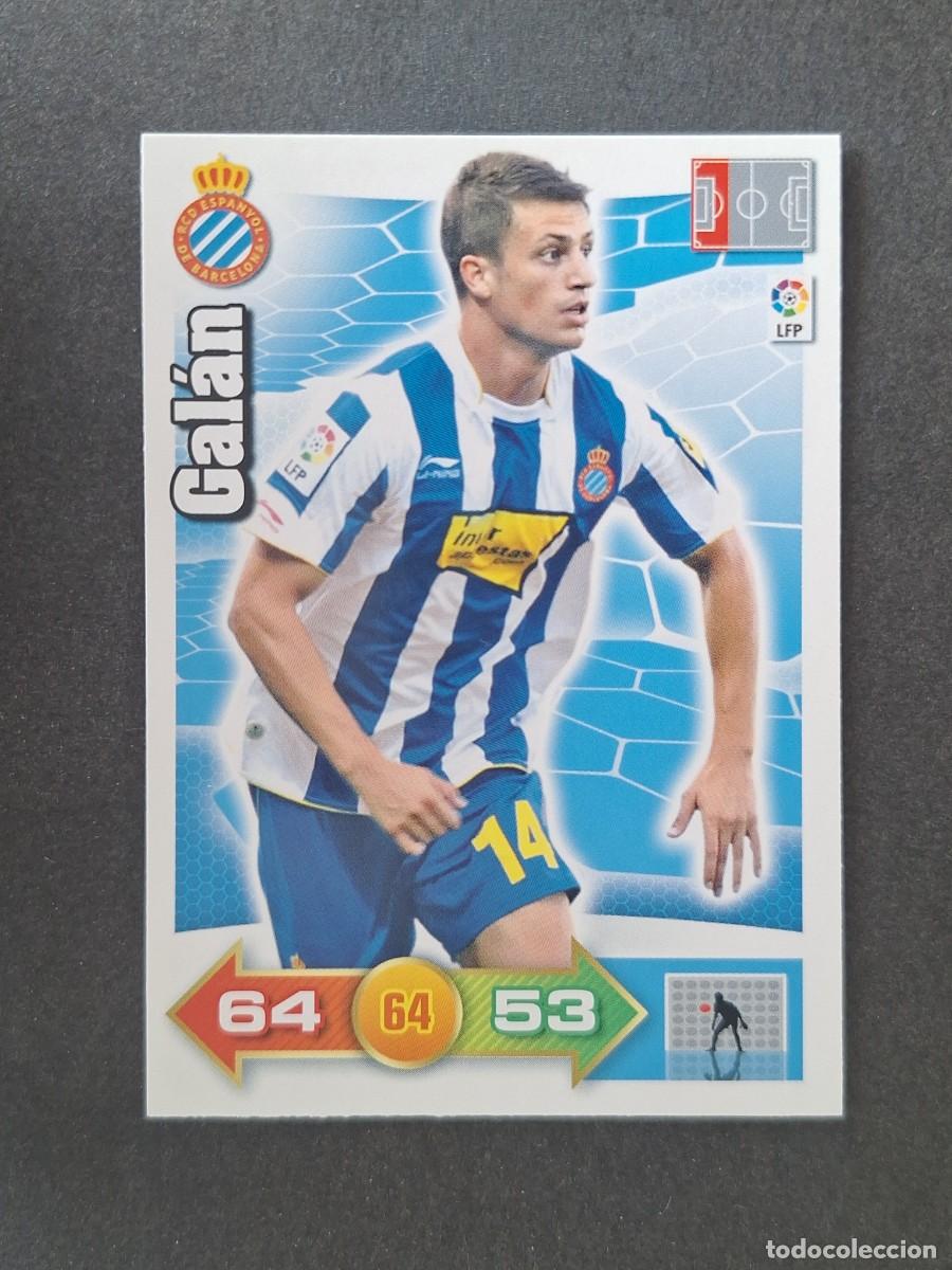 Cromos de f&uacute;tbol: L2 GALAN R. C. D. ESPA&Ntilde;OL PANINI ADRENALYN XL 2010 2011 10 11