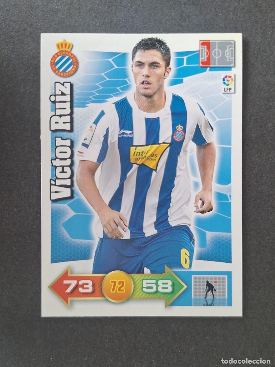 Football Stickers: L2 VICTOR RUIZ R. C. D. ESPA&Ntilde;OL PANINI ADRENALYN XL 2010 2011 10 11