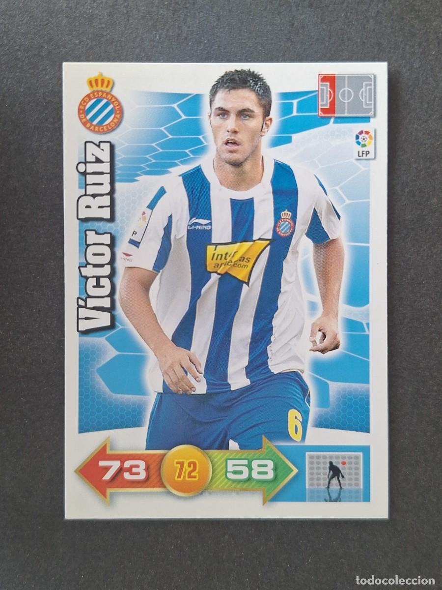 Football Stickers: L2 VICTOR RUIZ R. C. D. ESPA&Ntilde;OL PANINI ADRENALYN XL 2010 2011 10 11