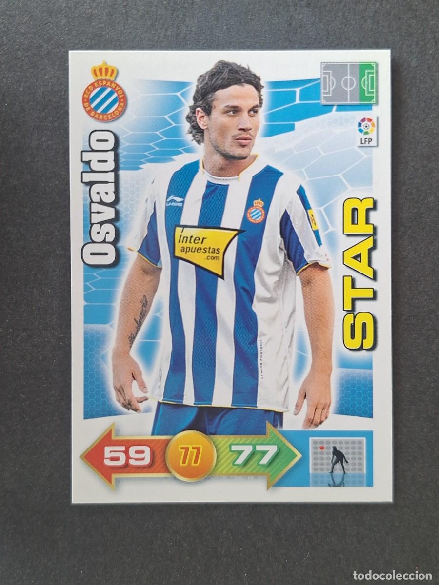 Figurine di Calcio: L2 OSVALDO STAR R. C. D. ESPA&Ntilde;OL PANINI ADRENALYN XL 2010 2011 10 11
