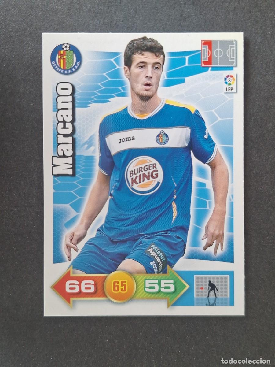 Cromos de f&uacute;tbol: L2 MARCANO GETAFE C. F. PANINI ADRENALYN XL 2010 2011 10 11