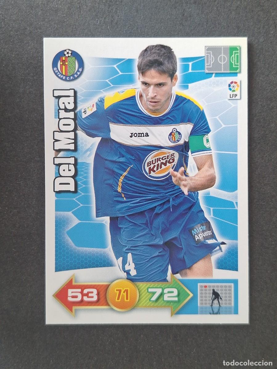 Cromos de f&uacute;tbol: L2 DEL MORAL GETAFE C. F. PANINI ADRENALYN XL 2010 2011 10 11
