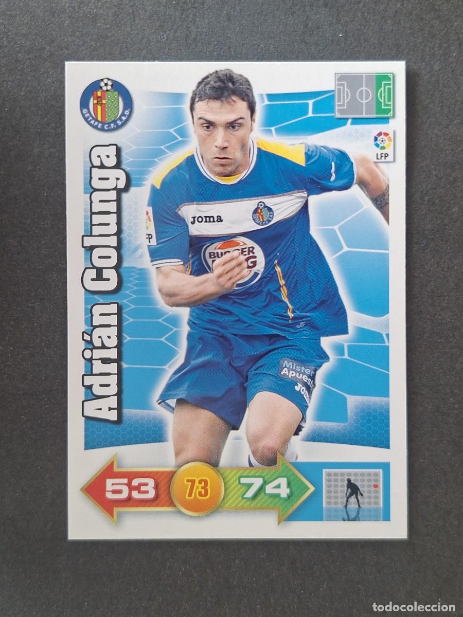 Cromos de f&uacute;tbol: L2 ADRIAN COLUNGA GETAFE C. F. PANINI ADRENALYN XL 2010 2011 10 11