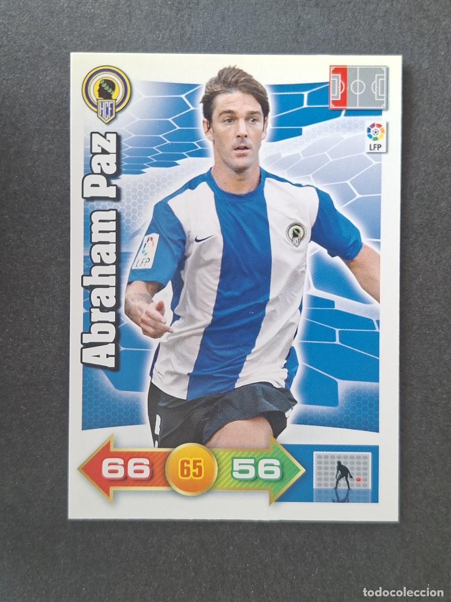 Cromos de f&uacute;tbol: L2 ABRAHAM PAZ HERCULES C. F. PANINI ADRENALYN XL 2010 2011 10 11