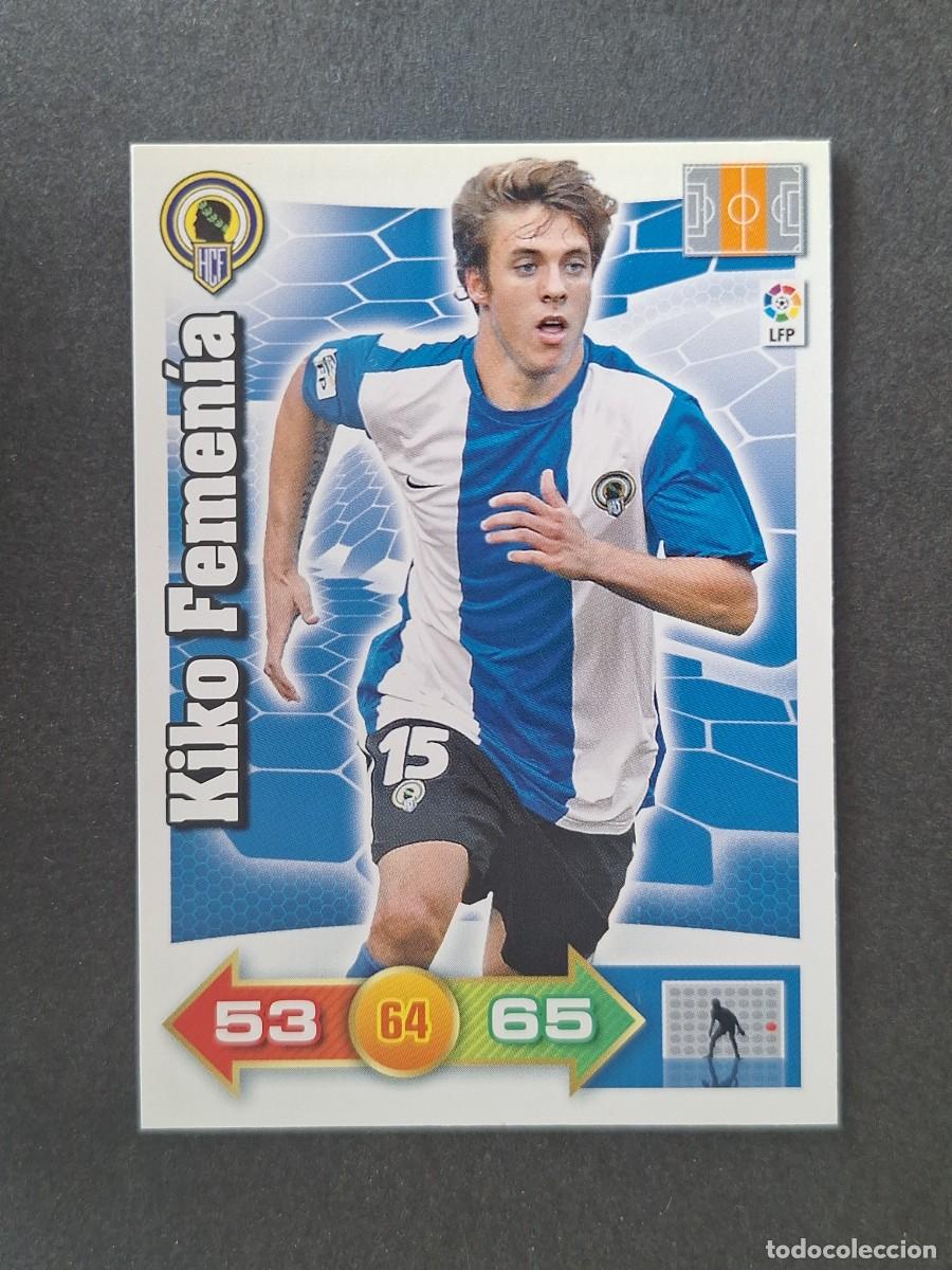 Cromos de f&uacute;tbol: L2 KIKO FEMENIA HERCULES C. F. PANINI ADRENALYN XL 2010 2011 10 11