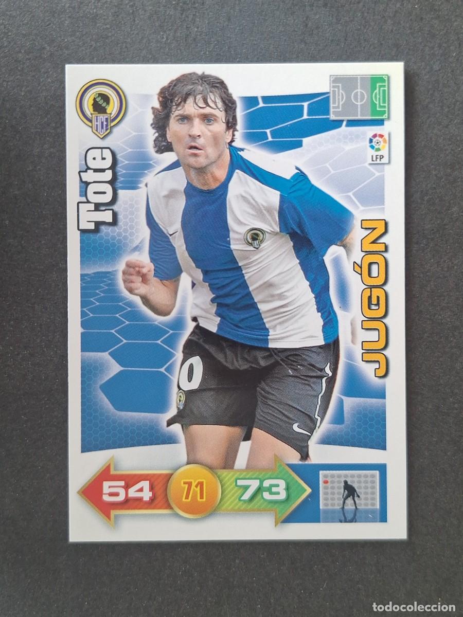 Cromos de f&uacute;tbol: L2 TOTE JUGON HERCULES C. F. PANINI ADRENALYN XL 2010 2011 10 11