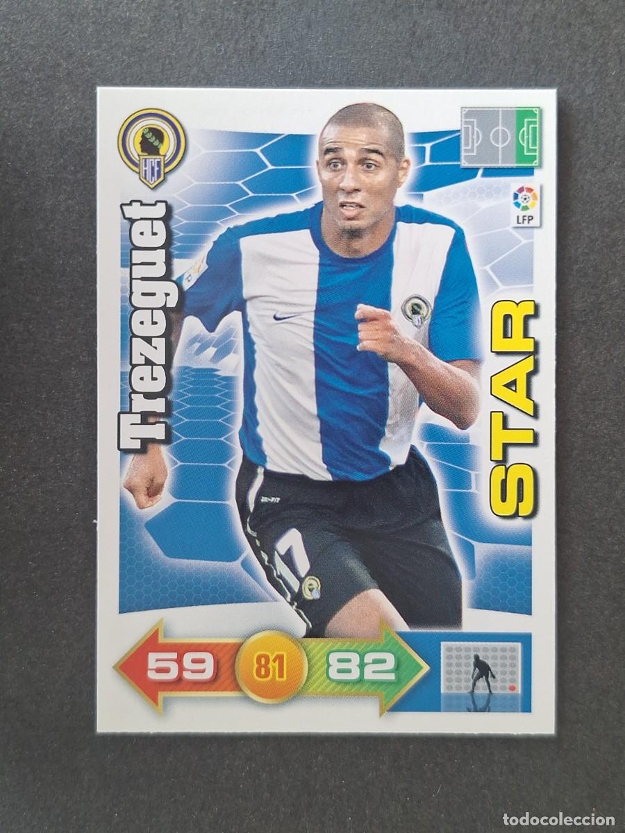 Cromos de f&uacute;tbol: L2 TREZEGUET STAR HERCULES C. F. PANINI ADRENALYN XL 2010 2011 10 11