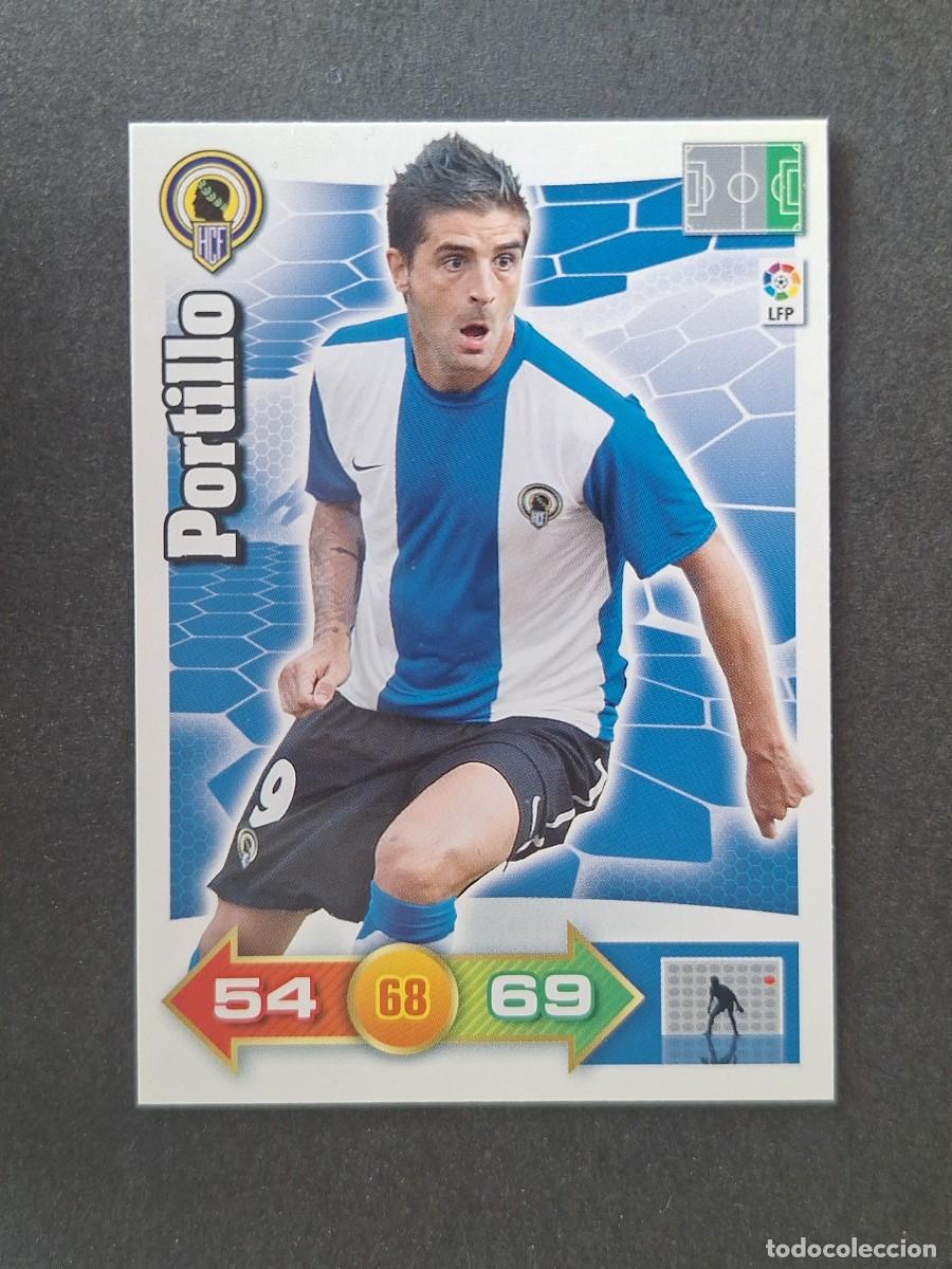 Cromos de f&uacute;tbol: L2 PORTILLO HERCULES C. F. PANINI ADRENALYN XL 2010 2011 10 11