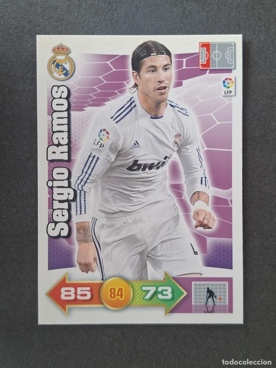 Cromos de f&uacute;tbol: L2 SERGIO RAMOS REAL MADRID PANINI ADRENALYN XL 2010 2011 10 11