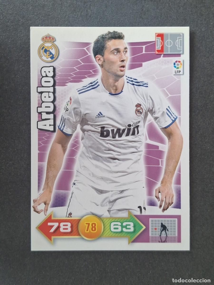 Cromos de f&uacute;tbol: L2 ARBELOA REAL MADRID PANINI ADRENALYN XL 2010 2011 10 11