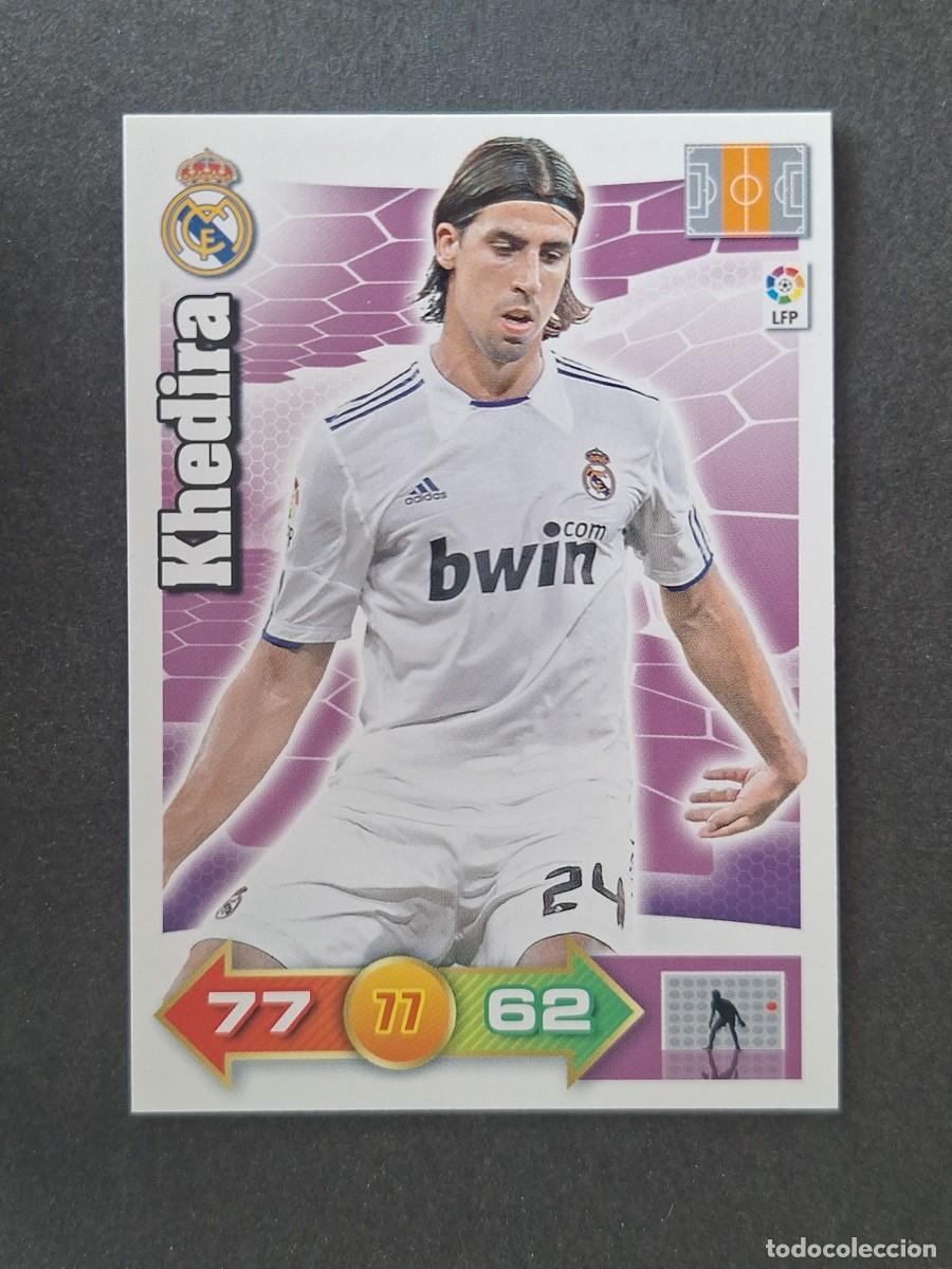 Cromos de f&uacute;tbol: L2 KHEDIRA REAL MADRID PANINI ADRENALYN XL 2010 2011 10 11