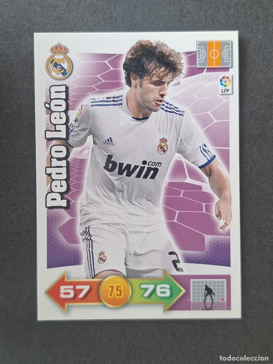 Cromos de f&uacute;tbol: L2 PEDRO LEON REAL MADRID PANINI ADRENALYN XL 2010 2011 10 11