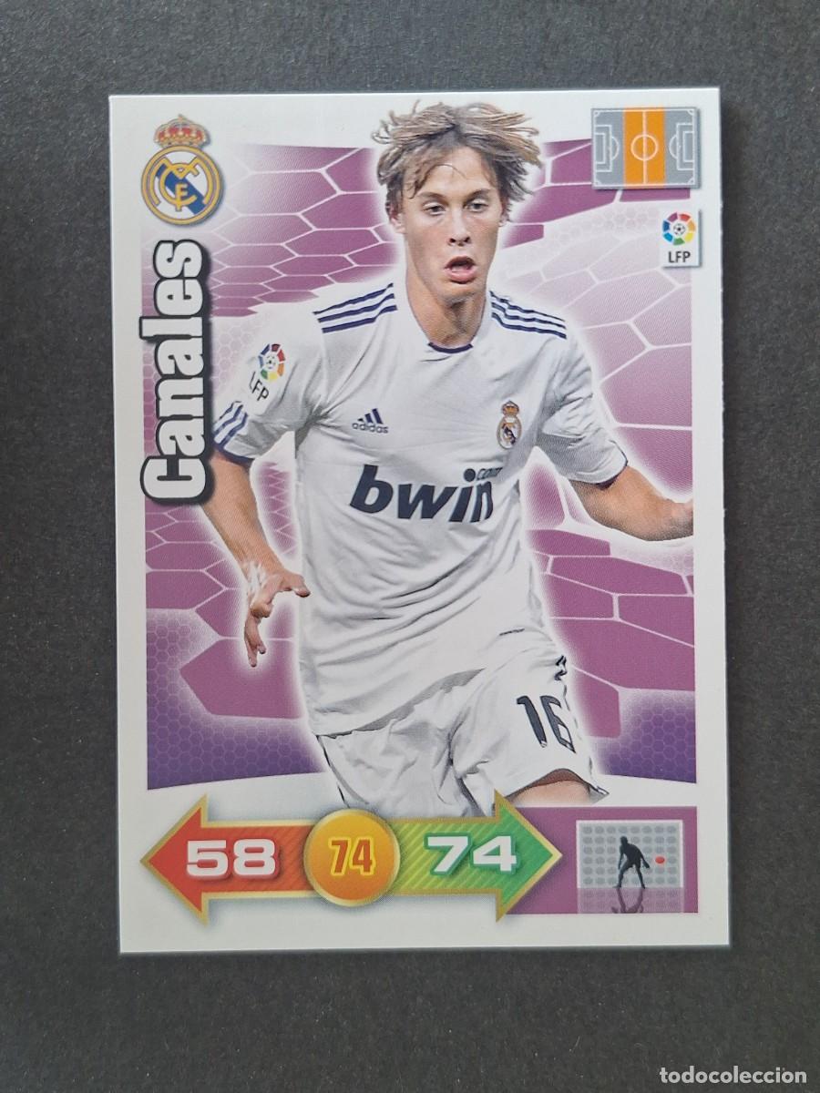 Cromos de f&uacute;tbol: L2 CANALES REAL MADRID PANINI ADRENALYN XL 2010 2011 10 11