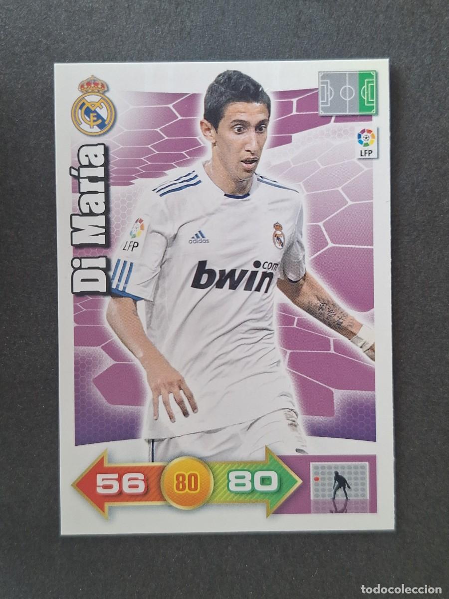 Cromos de f&uacute;tbol: L2 DI MARIA REAL MADRID PANINI ADRENALYN XL 2010 2011 10 11