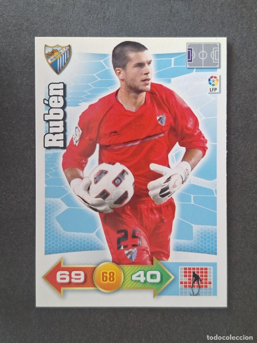 Cromos de f&uacute;tbol: L2 RUBEN MALAGA C. F. PANINI ADRENALYN XL 2010 2011 10 11