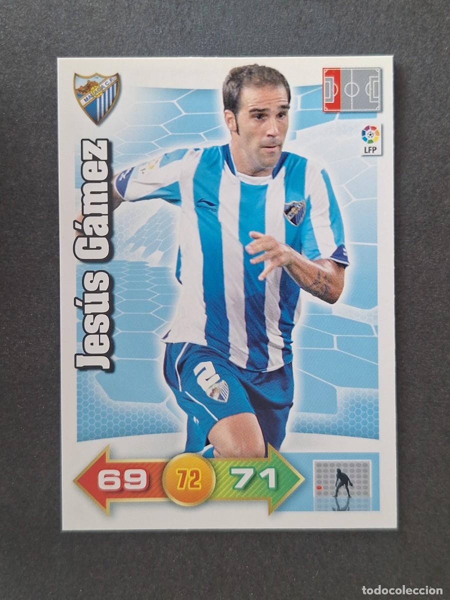 Cromos de f&uacute;tbol: L2 JESUS GAMEZ MALAGA C. F. PANINI ADRENALYN XL 2010 2011 10 11