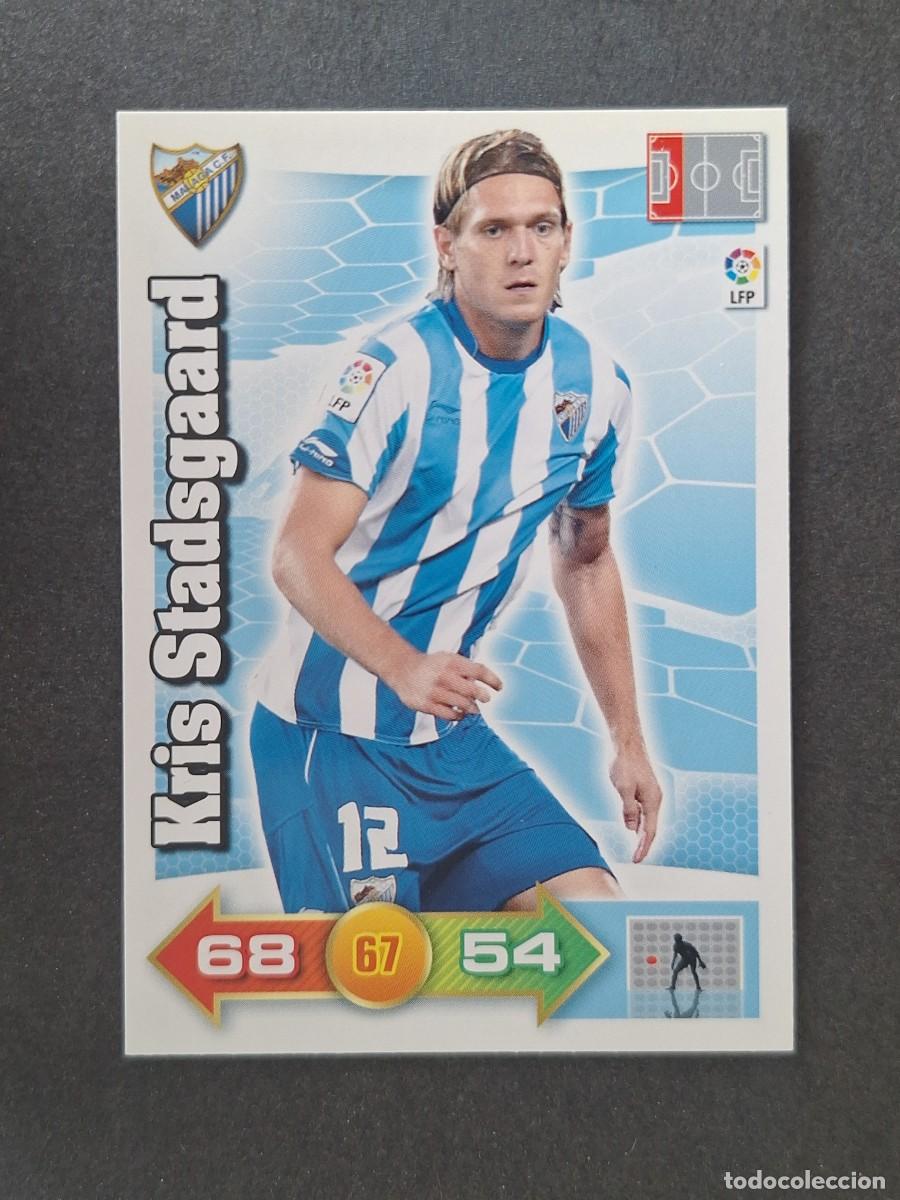 Cromos de f&uacute;tbol: L2 KRIS STADSGAARD MALAGA C. F. PANINI ADRENALYN XL 2010 2011 10 11