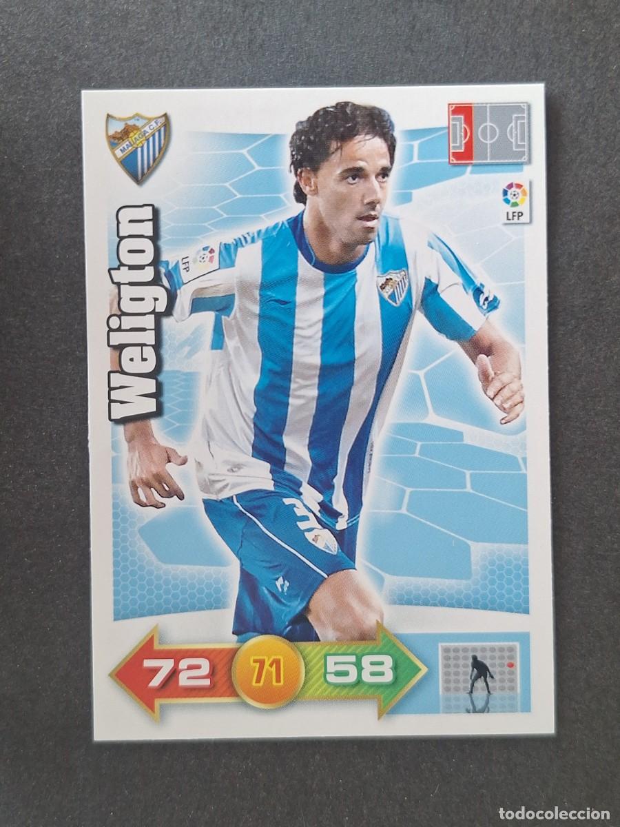 Cromos de f&uacute;tbol: L2 WELIGTON MALAGA C. F. PANINI ADRENALYN XL 2010 2011 10 11