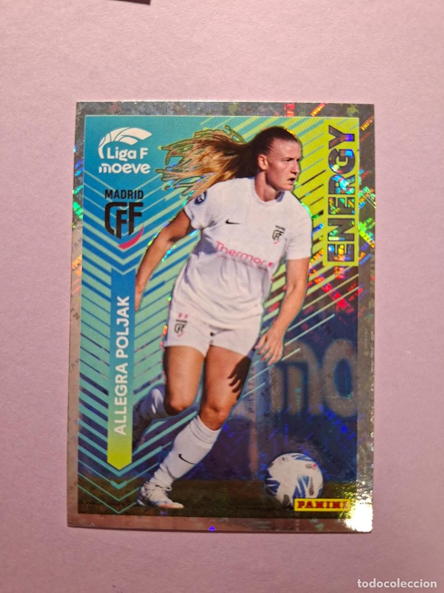 Cromos de f&uacute;tbol: 331 ALLEGRA POLJAK MADRID CFF ENERGY LIGA MOEVE FEMENINA F ESTE 2025 2026 25 26
