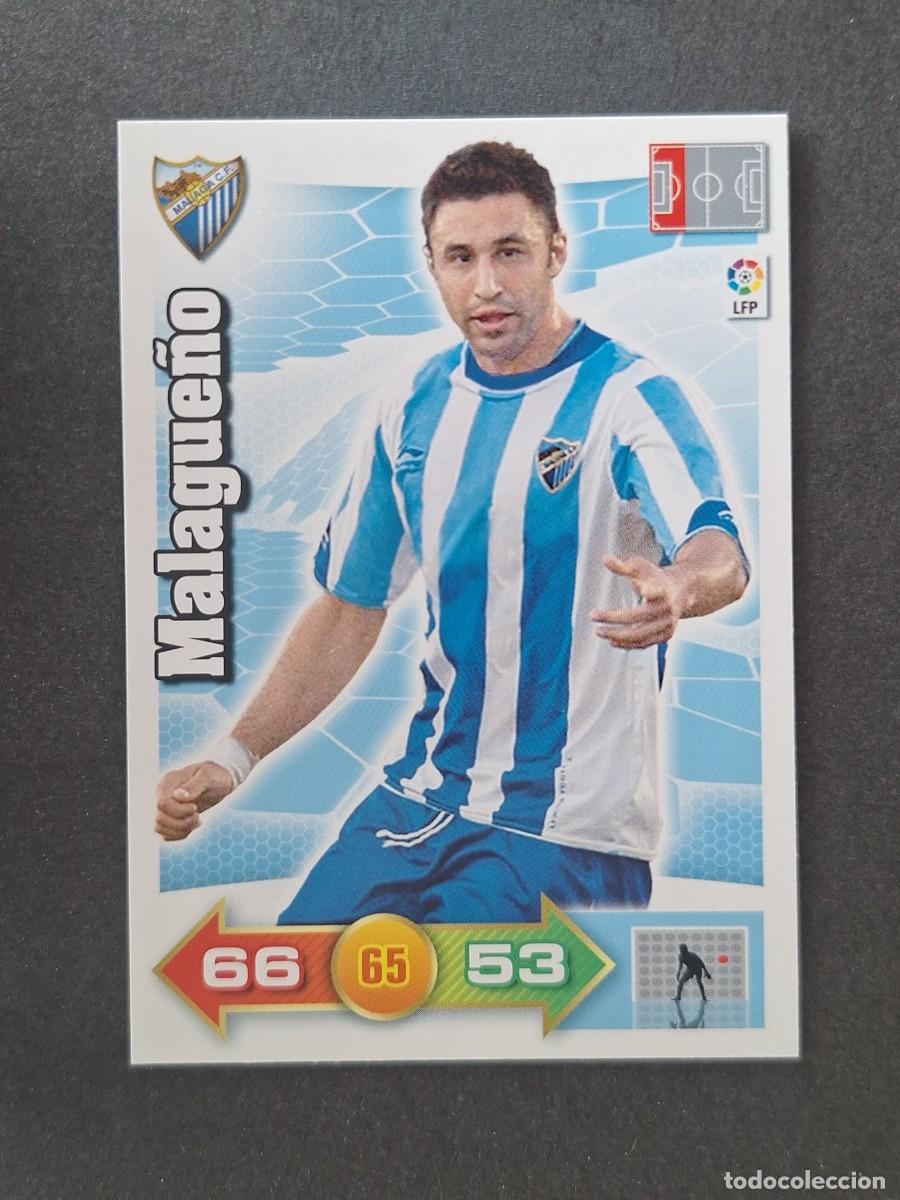 Cromos de f&uacute;tbol: L2 MALAGUE&Ntilde;O MALAGA C. F. PANINI ADRENALYN XL 2010 2011 10 11