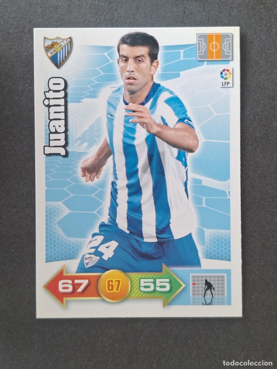 Cromos de f&uacute;tbol: L2 JUANITO MALAGA C. F. PANINI ADRENALYN XL 2010 2011 10 11