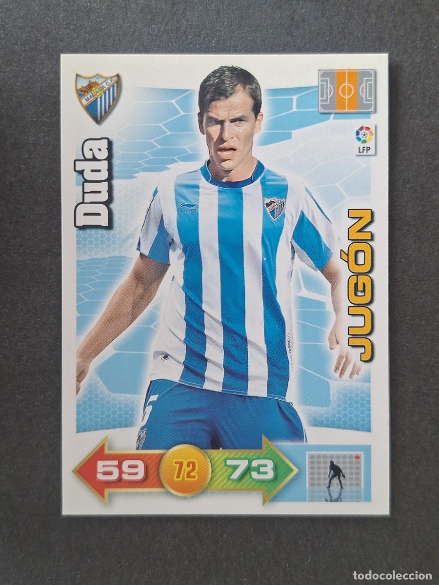 Cromos de f&uacute;tbol: L2 DUDA JUGON MALAGA C. F. PANINI ADRENALYN XL 2010 2011 10 11