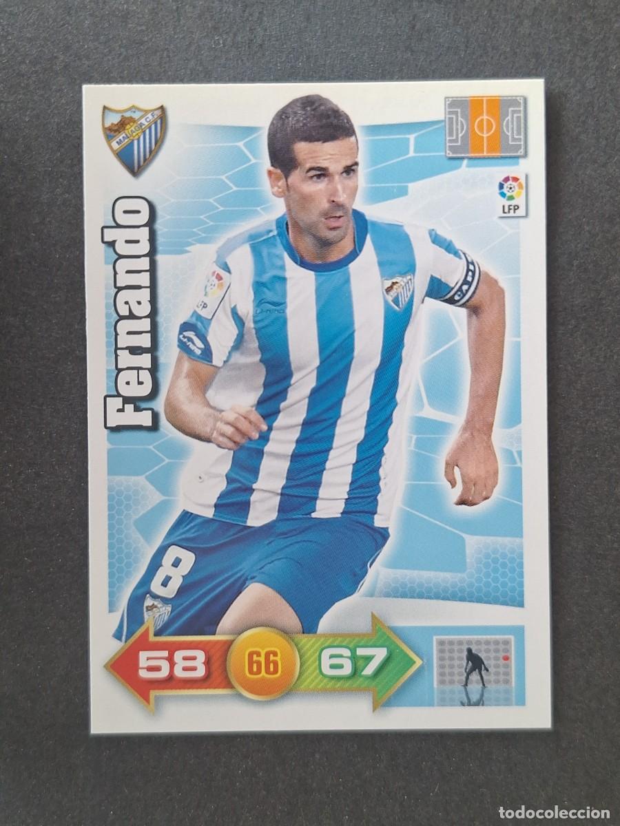 Cromos de f&uacute;tbol: L2 FERNANDO MALAGA C. F. PANINI ADRENALYN XL 2010 2011 10 11