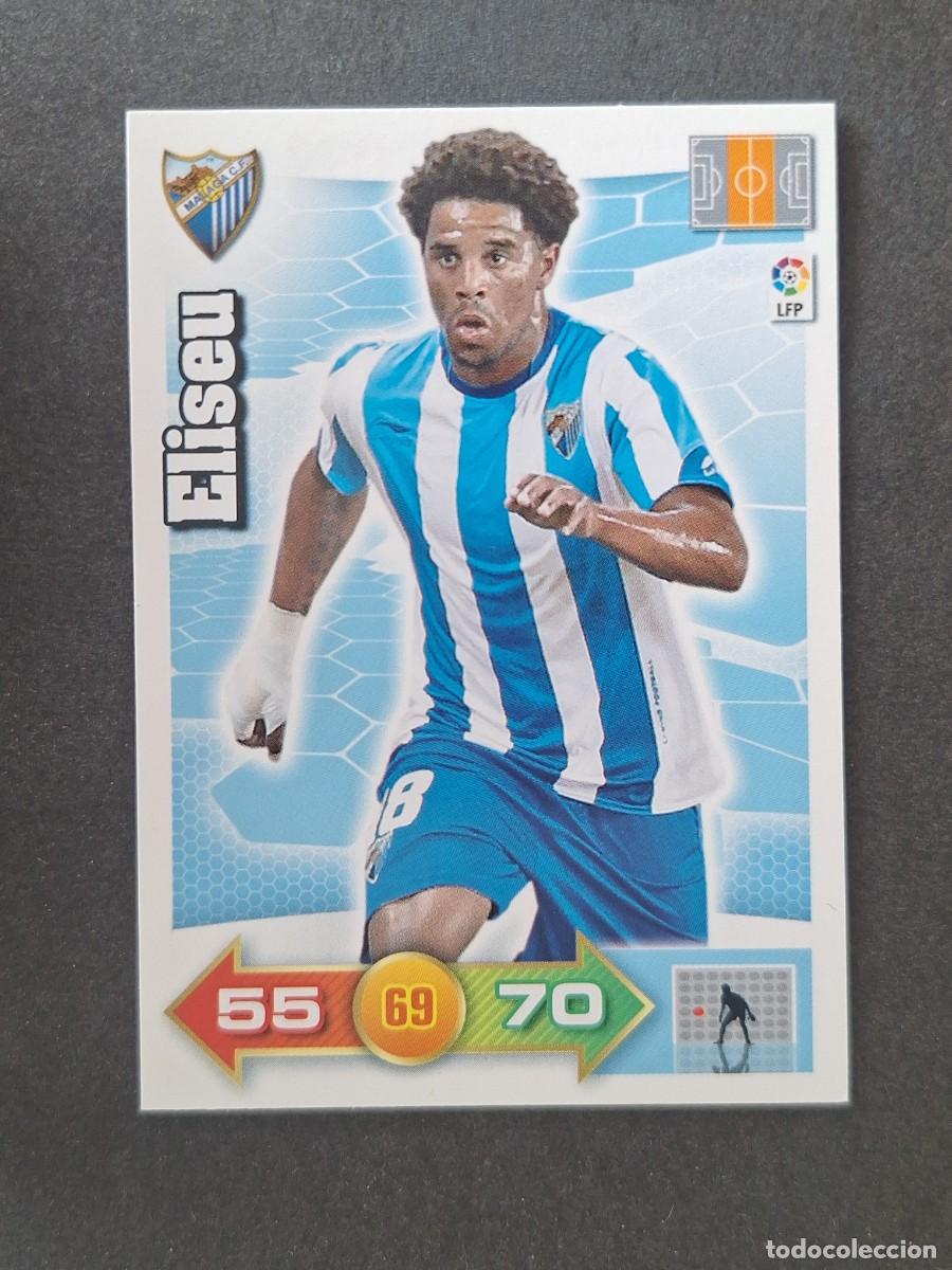 Cromos de f&uacute;tbol: L2 ELISEU MALAGA C. F. PANINI ADRENALYN XL 2010 2011 10 11