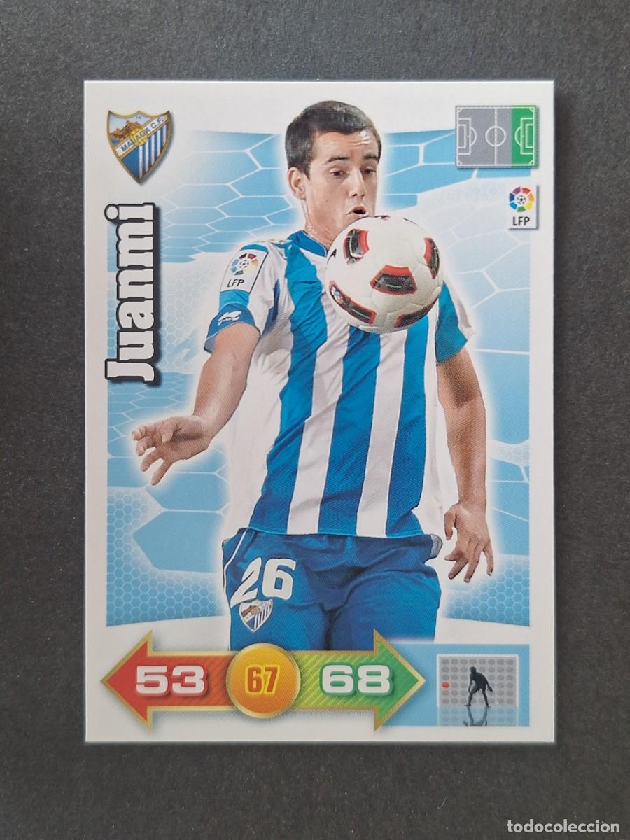 Cromos de f&uacute;tbol: L2 JUANMI MALAGA C. F. PANINI ADRENALYN XL 2010 2011 10 11