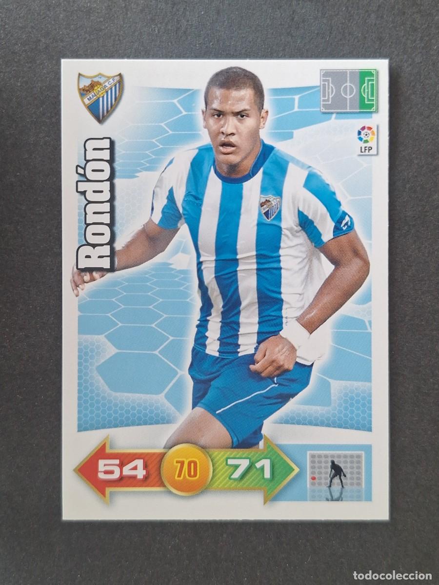 Cromos de f&uacute;tbol: L2 RONDON MALAGA C. F. PANINI ADRENALYN XL 2010 2011 10 11